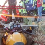 Herido un motorista al caer a una acequia en Olite