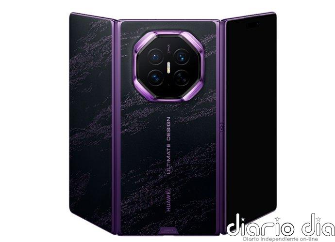 Huawei desvela el diseño de su plegable triple Mate XT 2, que estrena pliegue hacia dentro