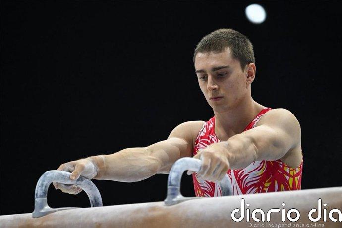 Ignacio Yockers avanza a la final del caballo con arcos en el Europeo de gimnasia artística