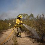 Infoca eleva a situación operativa 2 el incendio de Niebla por su "inestabilidad" y solicita la intervención de la UME