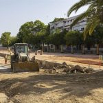 Inician las obras de la nueva Plaza de la Provincia de Huelva con trabajos en la avenida Diego Morón de La Orden