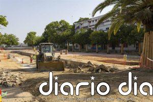 Inician las obras de la nueva Plaza de la Provincia de Huelva con trabajos en la avenida Diego Morón de La Orden