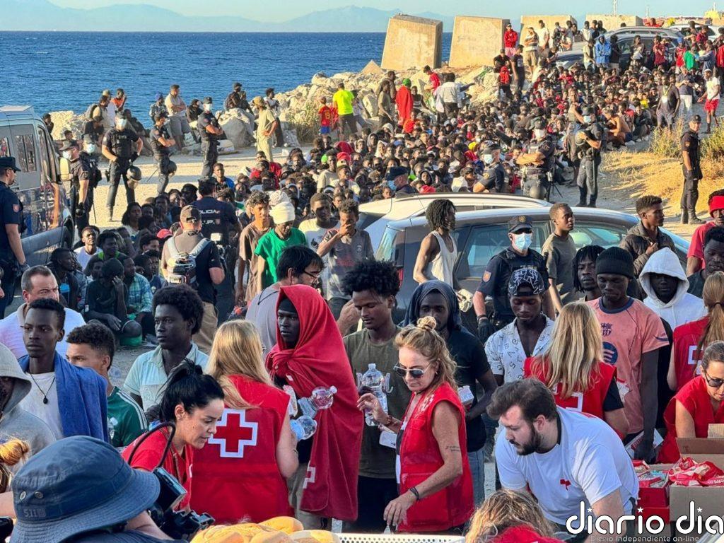 Inmigrantes en Ceuta hoy, en directo: reunión de ministros de Interior y última hora de la crisis migratoria