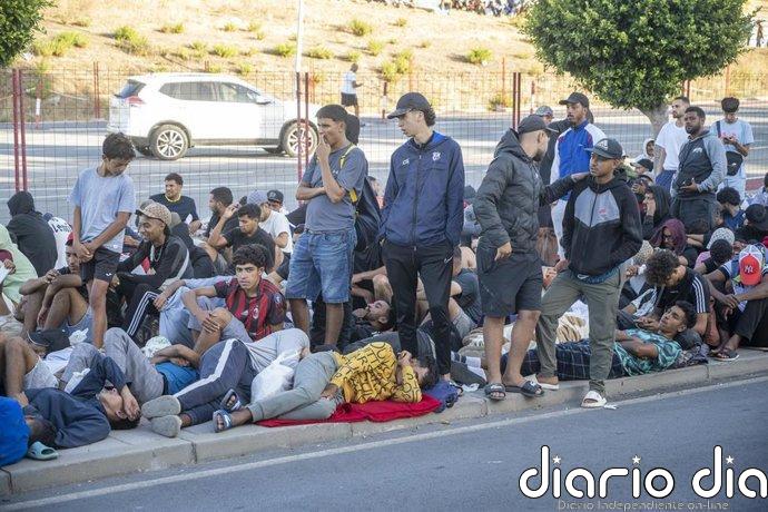 Interior refuerza el dispositivo de triaje en Ceuta para "agilizar" el asilo de migrantes o las devoluciones