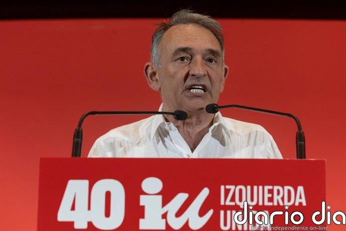 IU reclama al Rey que llame a Mohamed VI por el "ataque" a Ceuta: "Está tardando"