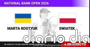 Jessica Pegula - Diana Shnaider, en directo hoy: sigue el partido de National Bank Open