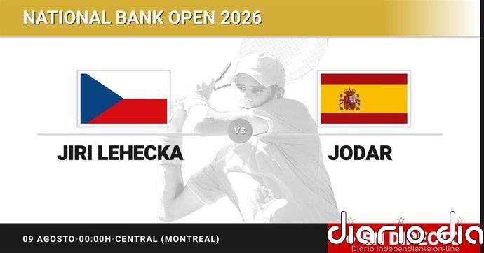 Jiri Lehecka - Rafael Jodar, en directo hoy: sigue el partido de National Bank Open
