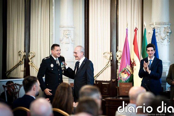José María Martínez toma posesión como jefe de la Policía Local de Málaga