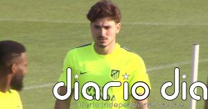 Julián Álvarez entrena con normalidad con el Atlético
