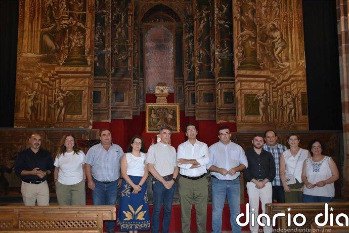 Junta destaca el trabajo de Villahermosa para recuperar su Monumento de Semana Santa y se compromete a darle proyección