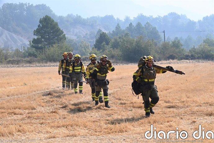 La alcaldesa de Santa Cruz de la Serós estalla contra las administraciones por un incendio "de prever": "Vergüenza"