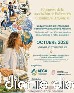 La Asociación de Enfermería Comunitaria Aragonesa celebrará en octubre su congreso
