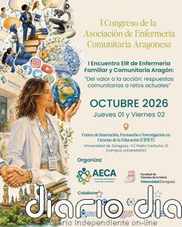 La Asociación de Enfermería Comunitaria Aragonesa celebrará en octubre su congreso