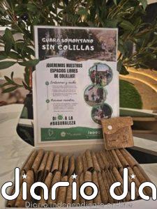 La campaña 'Guara Somontano sin colillas' se renueva para promover un turismo más responsable y sostenible