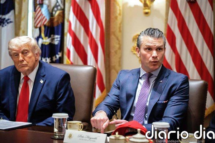 La Casa Blanca niega un desencuentro entre Trump y Hegseth por una supuesta ocultación de escasez de municiones
