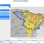 La CHE advierte de posibles crecidas súbitas en cauces menores y barrancos por riesgo de lluvias intensas