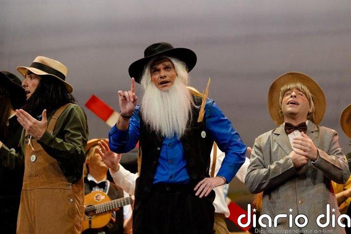La chirigota 'Los amish del mono' actúa este jueves en La Terraza de Fundación Unicaja en Cádiz