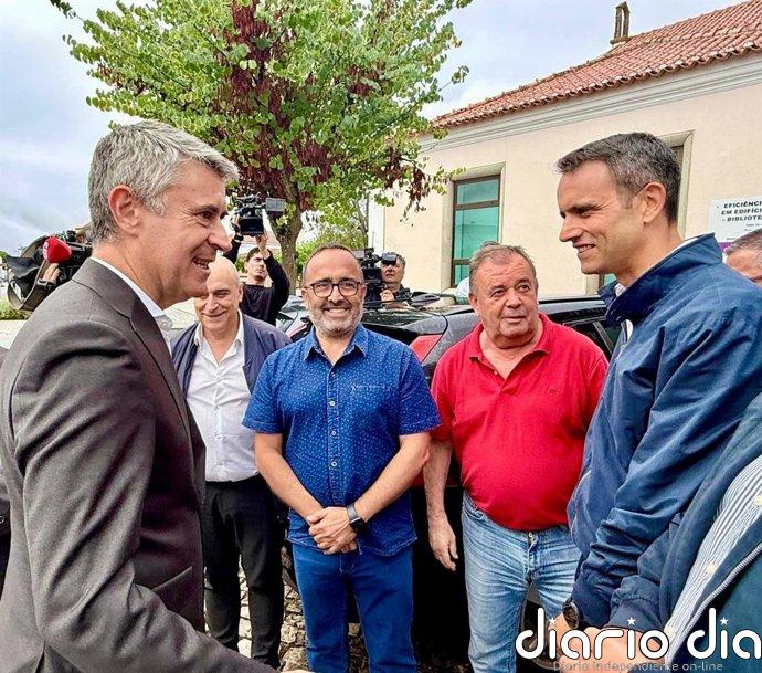 La Diputación de Cáceres confía en que la obra del puente de Cedillo en la frontera hispanolusa comience en octubre