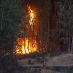 La EMA comunica el desalojo preventivo de 340 personas ante la evolución del incendio de Niebla (Huelva)