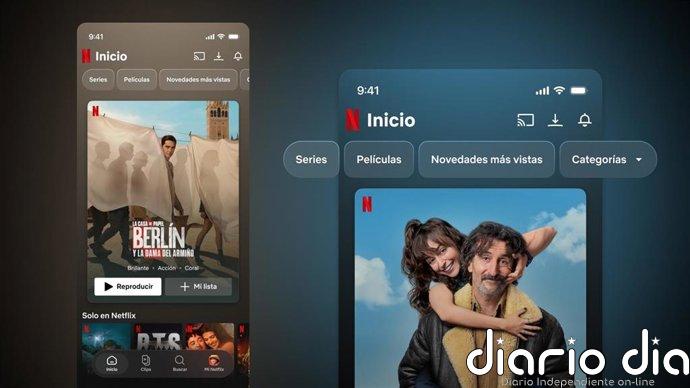 La experiencia de vídeo vertical de Netflix llega a España