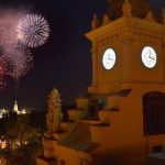 La Feria de Málaga arranca este viernes con el tradicional espectáculo de fuegos artificiales, música y drones