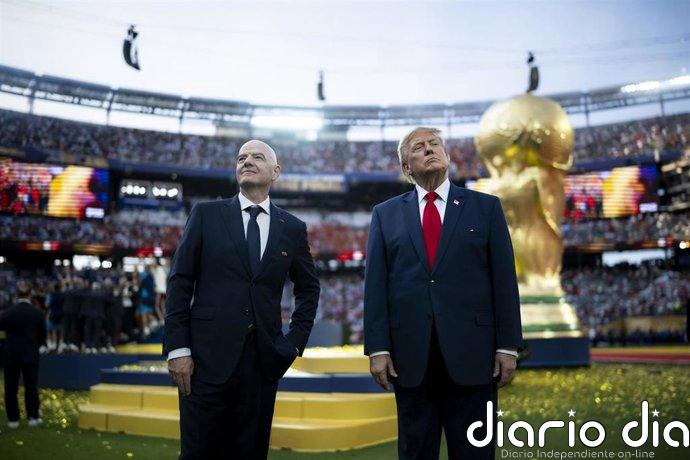 La FIFA niega que Infantino haya pedido ayuda a Trump: "Es pura ficción"