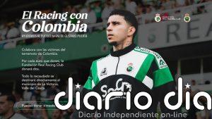 La Fundación Racing donará dos euros a Colombia por cada uno que aporte la afición