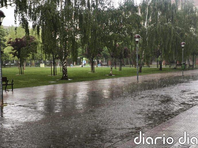 La Ibérica y la Ribera del Ebro riojana en aviso naranja este viernes por lluvias con acumulación de 40 litros
