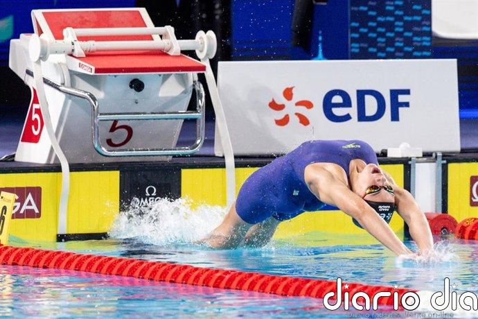 La joven Irene Ciércoles ocupa el quinto puesto en la final europea de 100 espalda