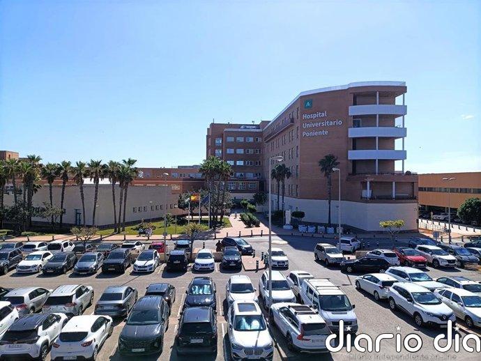 La Junta adjudica las obras para incrementar el parking del Hospital de Poniente de El Ejido (Almería)