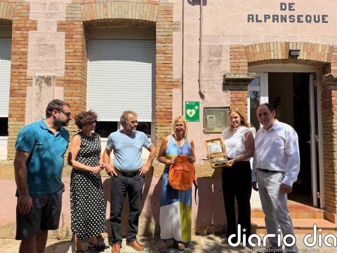 La Junta y la Diputación de Soria instalan desfibriladores en 66 pueblos
