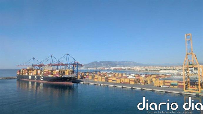 La línea Dragon de MSC impulsa la conectividad del Puerto de Málaga con Asia y EEUU