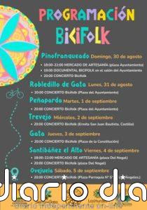 La Misión BiciFolk recorrerá las Aldeas Históricas de la Raya cacereña con música y cultura popular