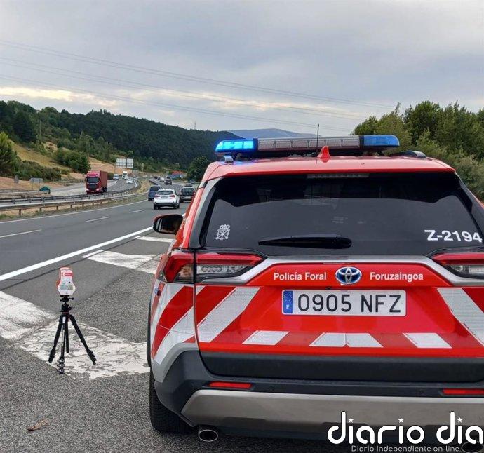 La Policía Foral despliega un centenar de agentes para la operación retorno de final de verano