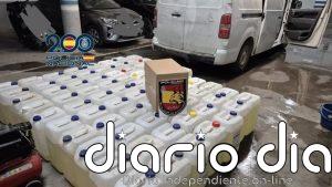 La Policía interviene en Sanlúcar (Cádiz) 2.250 litros de combustible destinados a abastecer narcolanchas