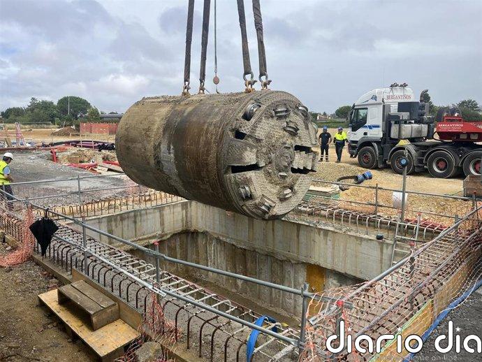 La tuneladora 'Deva' finaliza en Gijón las obras en La Pecuaria con dos meses de antelación