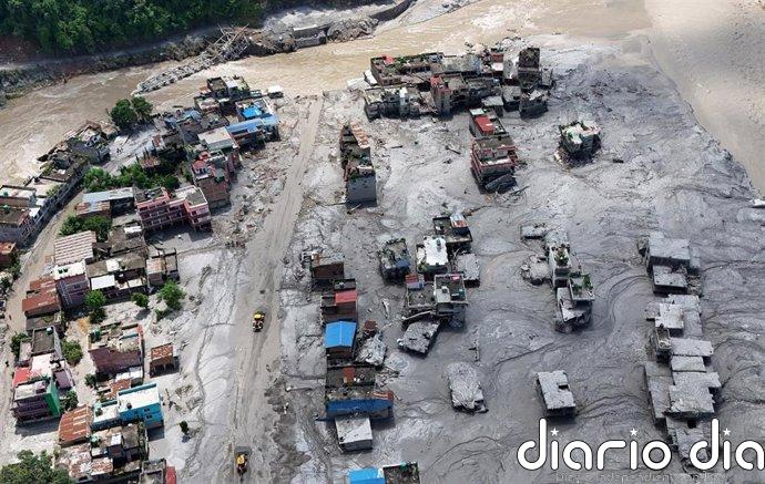 La UE moviliza un millón de euros de ayuda de emergencia por las inundaciones en Nepal