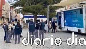La unidad móvil del SEF atiende a más de mil personas en sus seis primeros meses de recorrido
