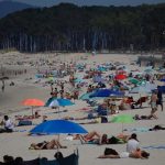 Las altas temperaturas continúan en Galicia, con alerta roja este martes solo en Valdeorras (Ourense)