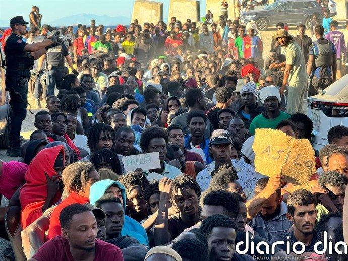 Las cifras de la crisis migratoria de Ceuta: 72.000 entradas de migrantes, 70.000 retornados y 75 muertos