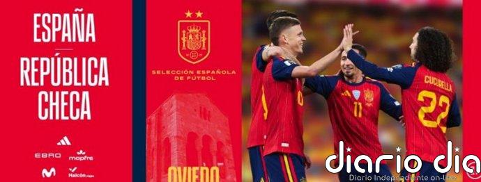 Las entradas para ver el partido entre España y República Checa salen a la venta este miércoles para socios del Oviedo