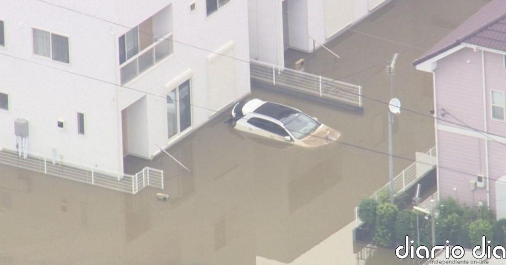 Las lluvias torrenciales dejan, al menos, ocho muertos en el este de Japón