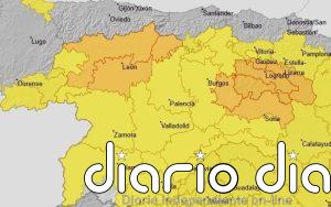 Las lluvias y tormentas pondrán en aviso naranja este sábado a Burgos, León, Palencia y Soria