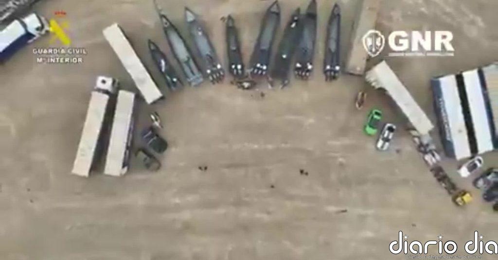 Las narcolanchas desafían a los bañistas en las costas de Huelva