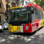 Las paradas de buses del TIB de Colònia de Sant Jordi y s'Arenal se reubicarán este miércoles con motivo del eclipse