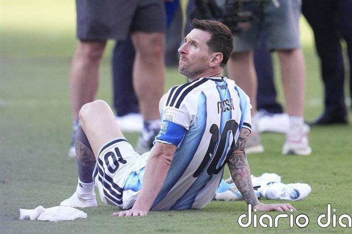 Leo Messi deja la selección argentina