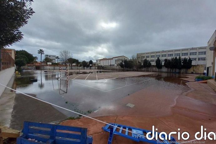 Licitada por 379.000 euros las obras de reparación de daños por el temporal en el IES Mediterráneo de La Línea (Cádiz)