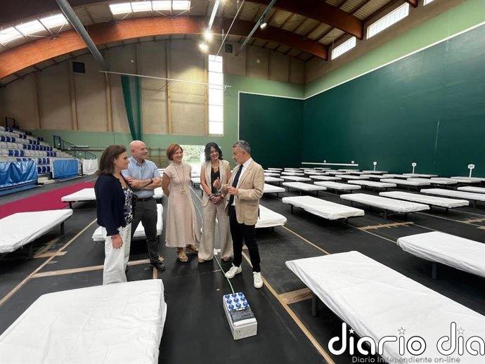 Logroño abrirá el 3 de septiembre el dispositivo para temporeros, con 150 camas en el Polideportivo Titín III