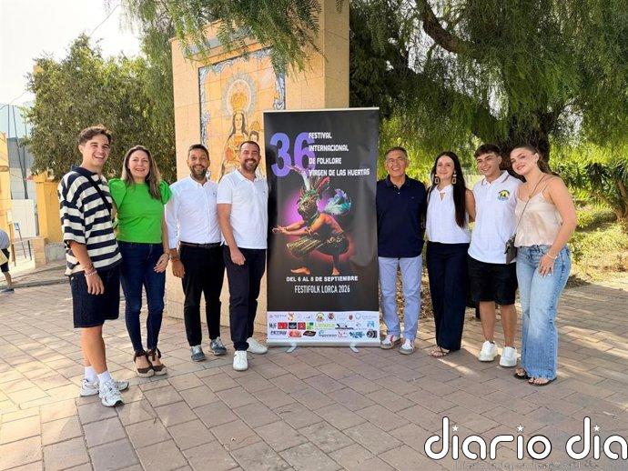 Lorca acogerá del 6 al 8 de septiembre una nueva edición del Festival Internacional de Floklore Virgen de las Huertas