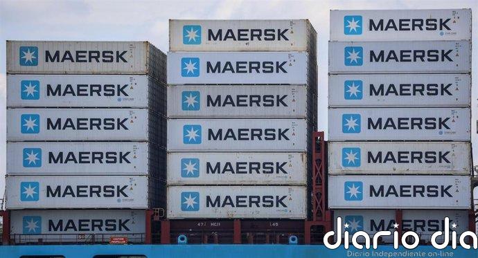 Maersk dobla sus ganancias en el segundo trimestre y vuelve a elevar previsiones